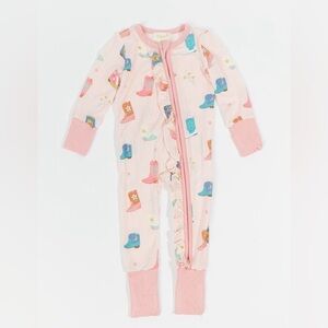 (NWT) angel dear cowboy boots bamboo zippy